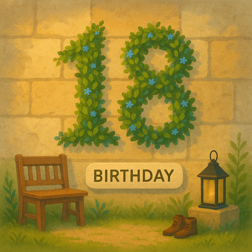 Forest Debut - 18 trees for 18th birthday