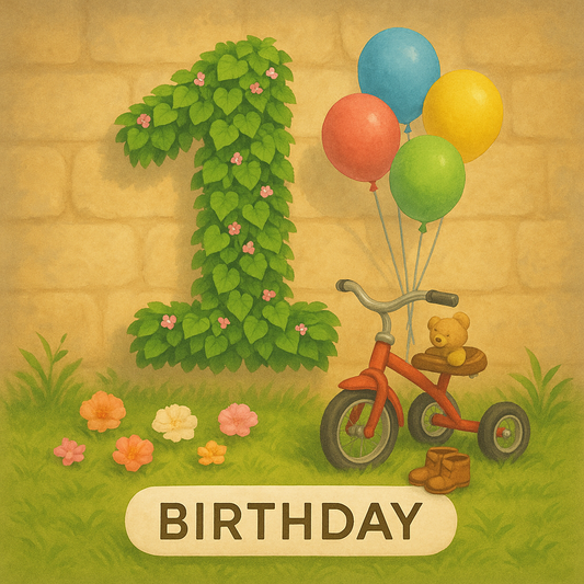 Green Beginning - 1st birthday