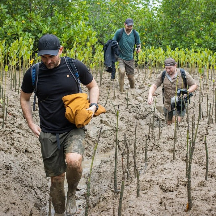 Team from Veritree, our independent tree planting verifiers on site.