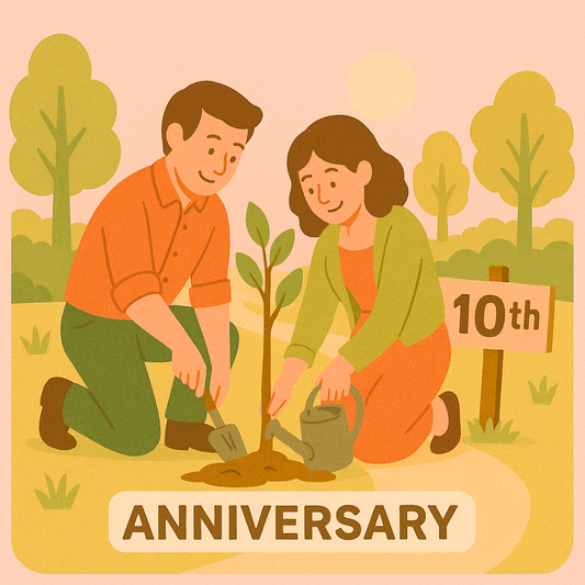 Decade of Devotion - 10 trees for 10th anniversary