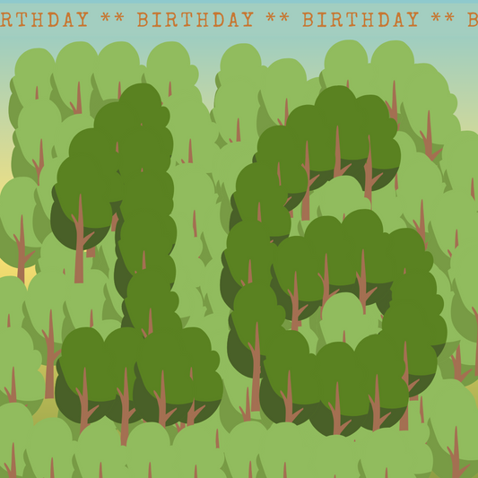 Sweet Six-Tree-n Grove - 16 trees for 16th birthday