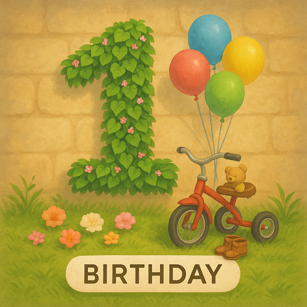 Green Beginning - 1st birthday