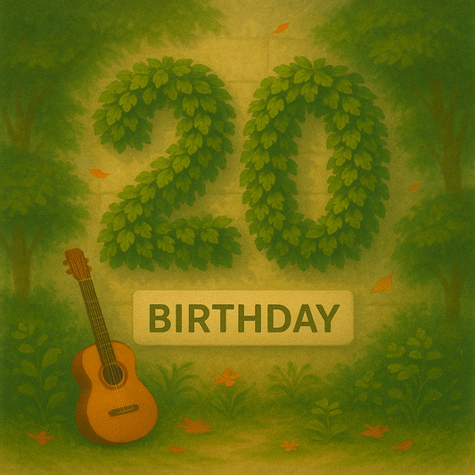 Rooted at Twenty- 20 trees for 20th birthday