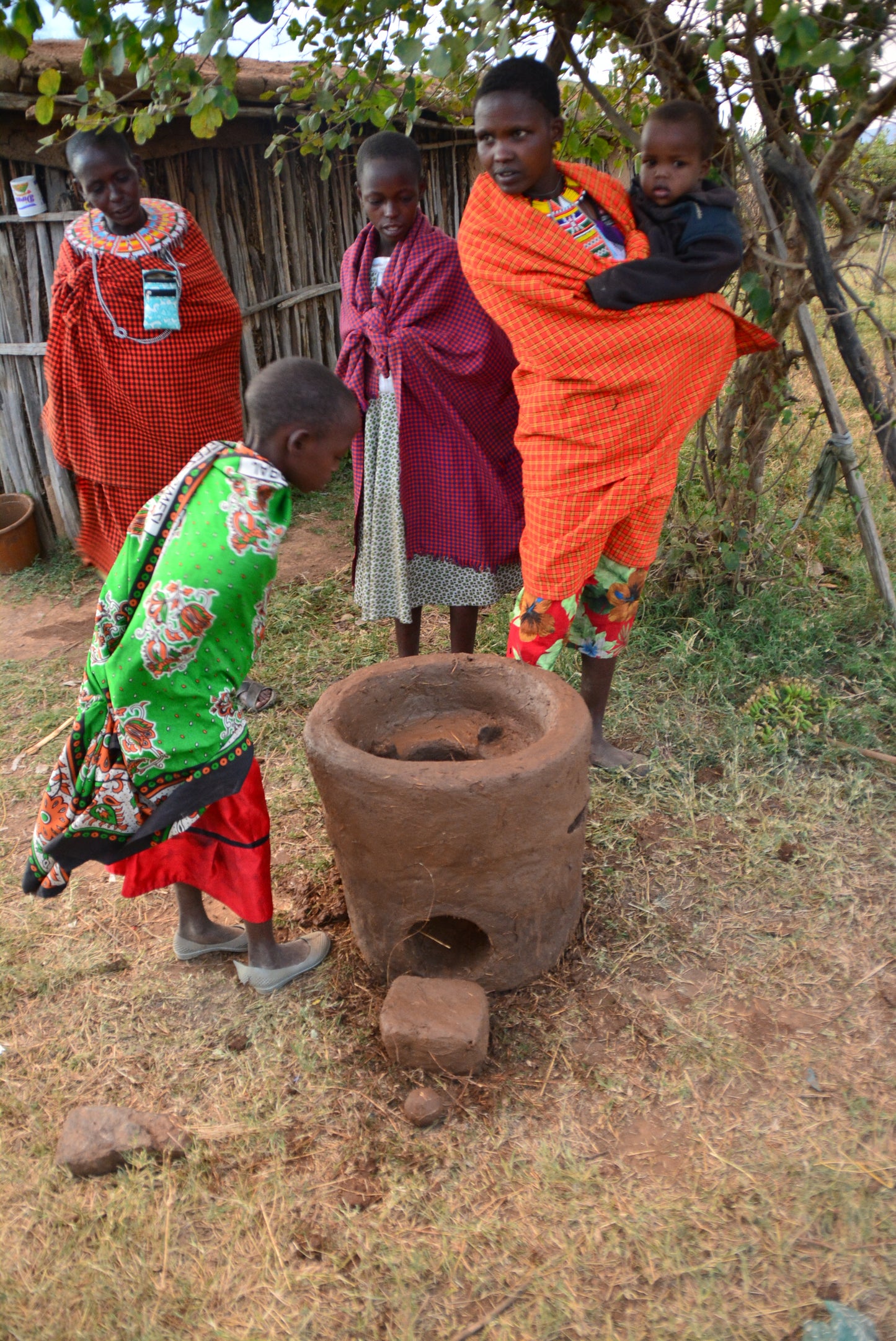 Africa: Plant food bearing trees in Kenya