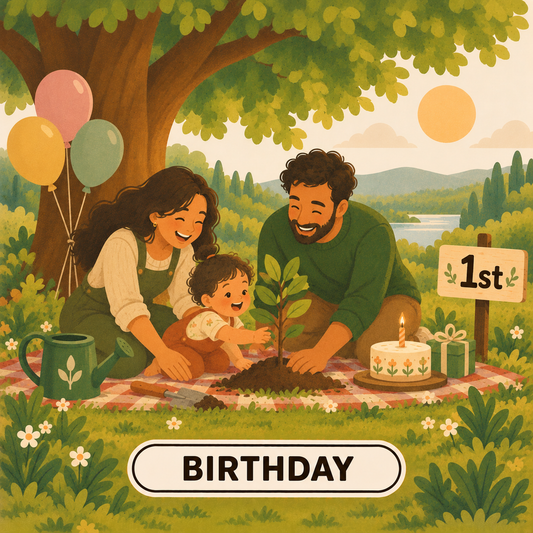 Green Beginning - 1st birthday